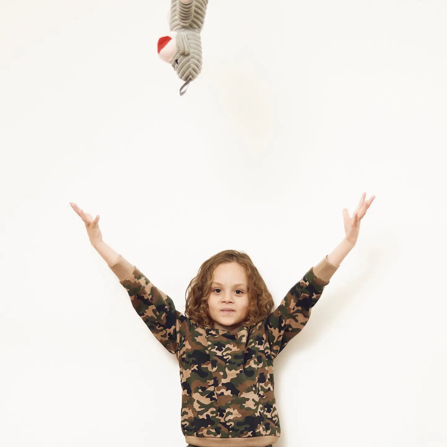 KIDS CAMO CREWNECK