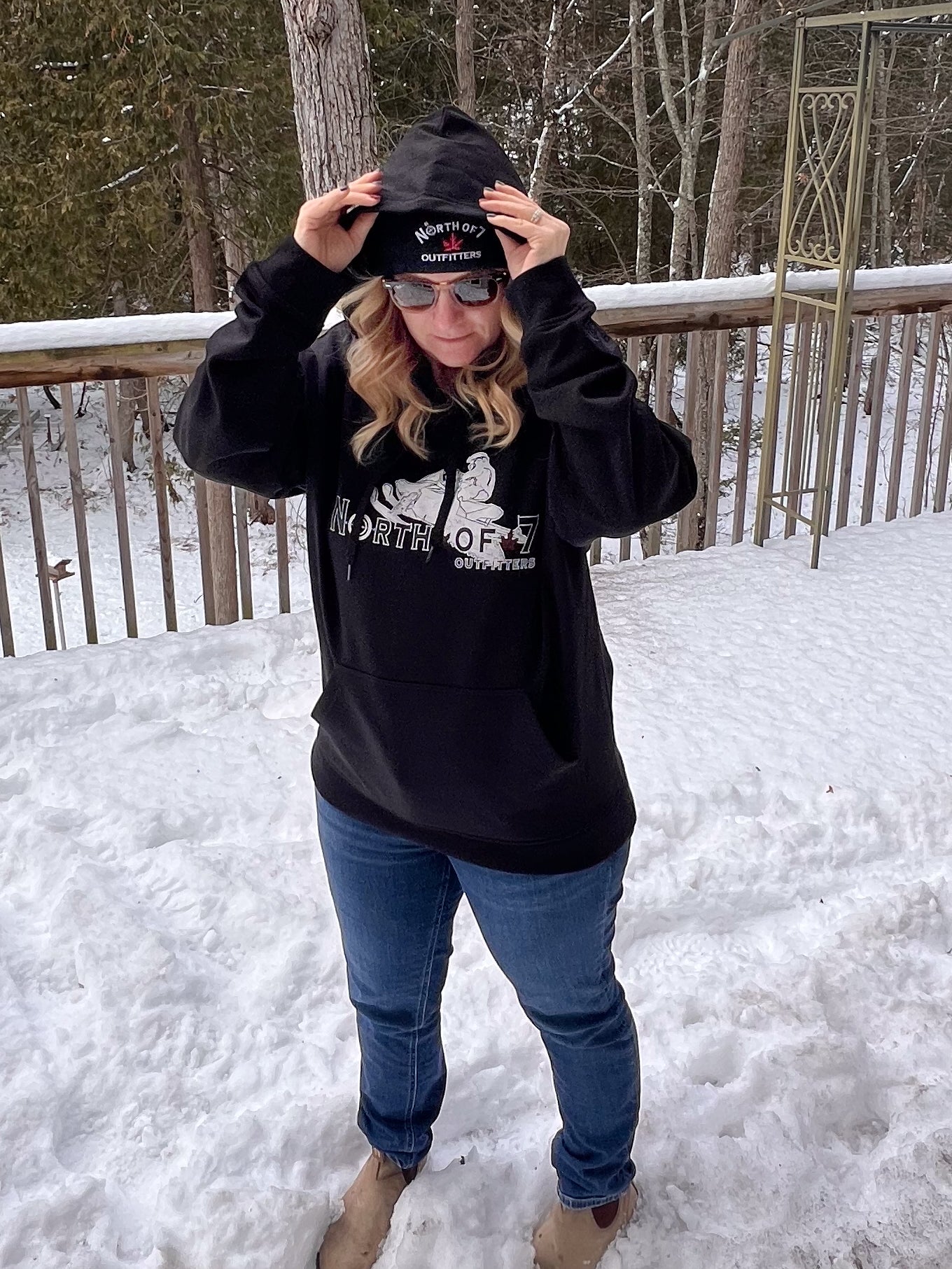 Sled Unisex Graphic Hoodie