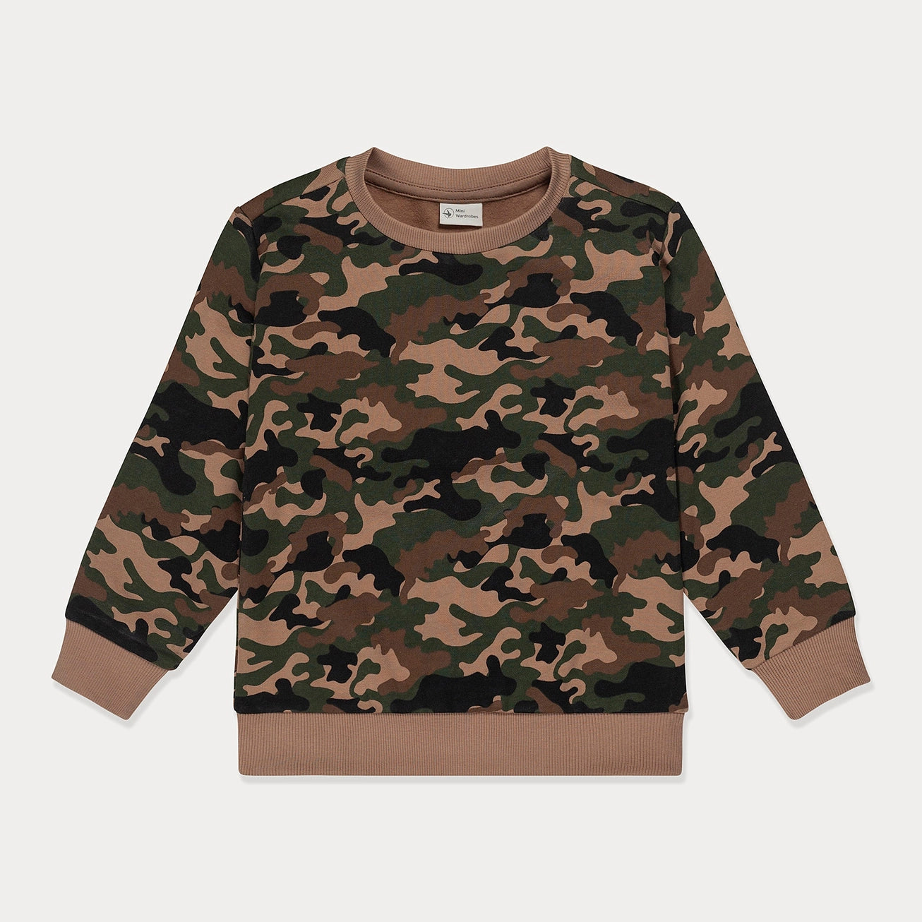 KIDS CAMO CREWNECK